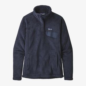 Patagonia Woman’s Fleece Pullover: Navy Blue (M) Sweatshirt / Sweater / Jacket